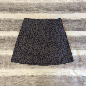 Leopard Print Women's Skirt Size Medium